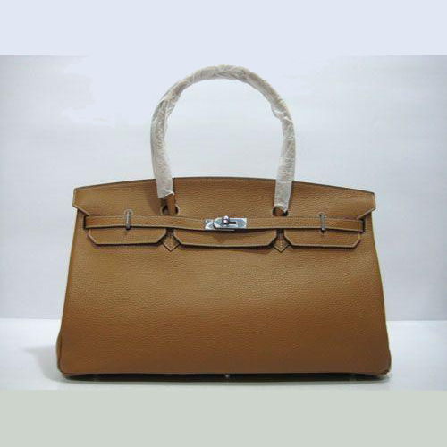 HBK450LC003 Hermes Birkin 45CM luce Caffﾨﾨ